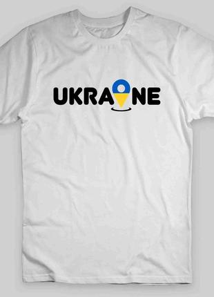 Футболка з принтом "ukraine" push it