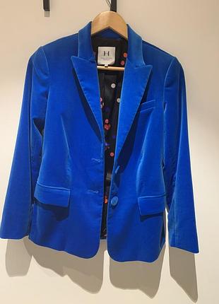 Велюровий піджак halston heritage