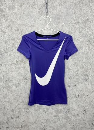 Футболка nike pro big logo оригинал!