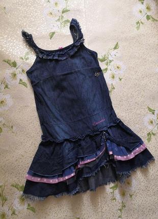 Сарафан джинсовий sarabanda на 10 років