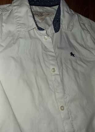 Рубашка h&m 7-8 3