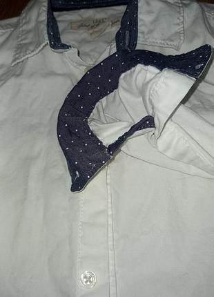 Рубашка h&m 7-8 2