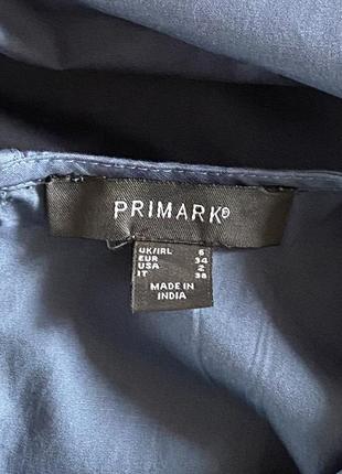 Блузка хлопковая с обьемными рукавами с кружевом primark5 фото