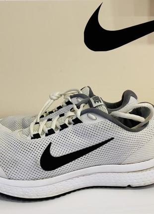 Кроссовки мужские nike runallday white 40,5/26 оригинал