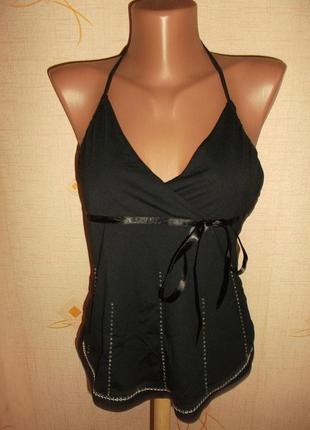 Майка-туничка вишивка паєтки, бісер р. s - mexx