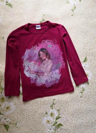 Кофта - реглан disney violetta на 6 років