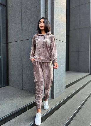 Велюровый костюм mn-9158