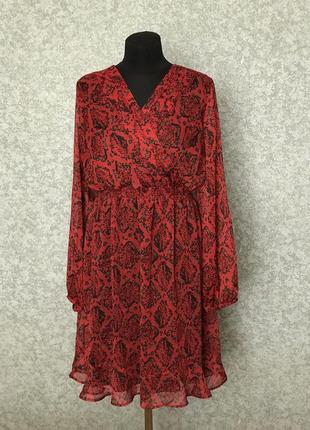 Червона сукня , розмір xl-xxl (m&mode)1 фото