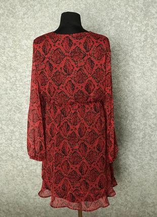 Червона сукня , розмір xl-xxl (m&mode)4 фото