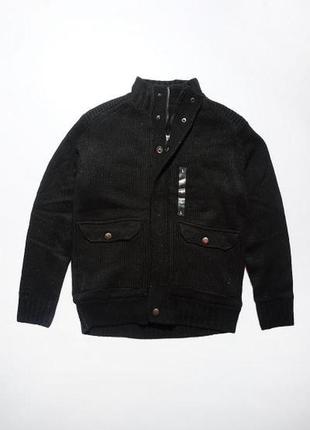 Оригинальная вязанная куртка-кардиган от бренда kiabi ty526 разм. l