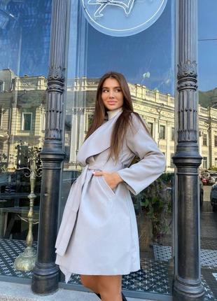 Пальто кашемировое