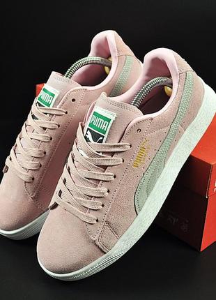 Кросівки puma suede classic арт 21136 (жіночі, кеди, пума)6 фото