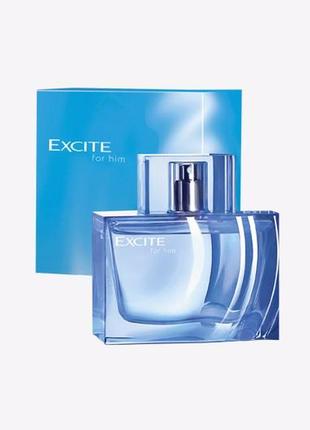 45890 еxcite for him oriflame оріфлейм 75 мл
