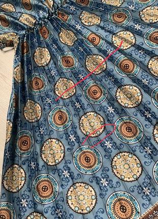 Сукня міді new collection з плісерованою юбкою10 фото