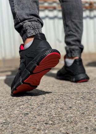 Стильные мужские кроссовки с красной подошвой осенние мужские кроссовки с сеткой осінні чоловічі кросівки з сіткою кросівки з сеткою6 фото