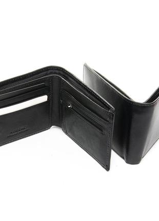 Чоловічий шкіряний гаманець портмоне кожаное мужской кожаный кошелек чоловічий2 фото