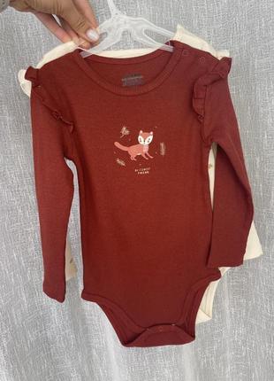 Набір боді для дівчинки 2 рокі