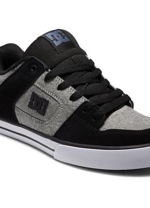 Шкіряні кеди dc shoes 46 ст. pure 30