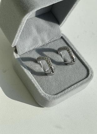 Серьги квадратные 2