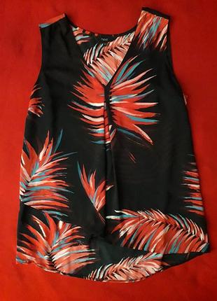 Легкая летняя шифоновая блуза next