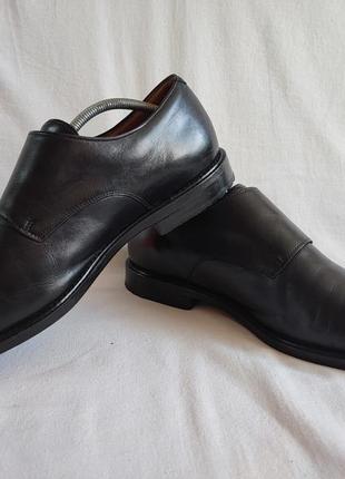 Мужские кожаные туфли "clarks" размер 48 (32 см) идеальные!