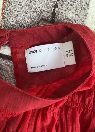 Легке шифонове плаття asos2 фото