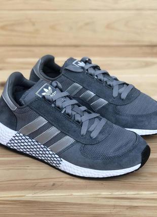 🔥кросівки adidas marathon tech grey кросівки2 фото