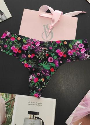 Бесшовные трусики стринги тонги м victoria's secret виктория сикрет вікторія сікрет оригинал4 фото