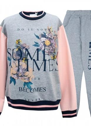 Костюм спортивний, трикотажний для дівчинки marions, зріст 164