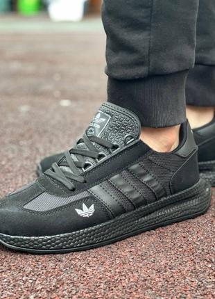 Кросівки adidas у чисто чорному кольорі6 фото