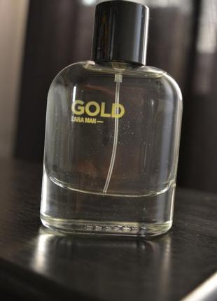 Zara man gold, 80 ml.оригинал испания