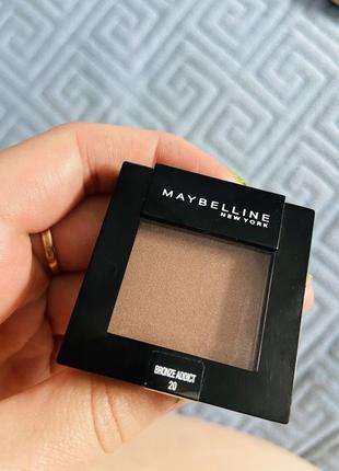 Maybelline моно тіні для повік color sensational 20 bronze addict3 фото