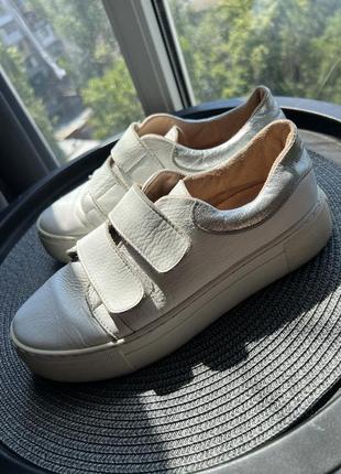 Кеди натуральна шкіра