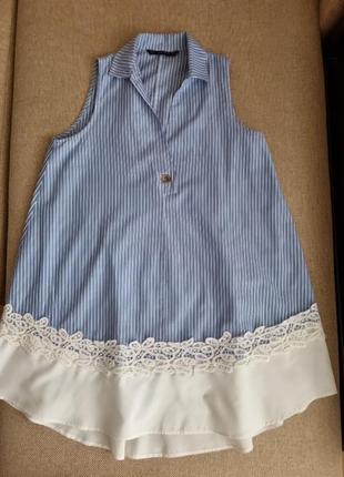 Плаття в смужку zara 3