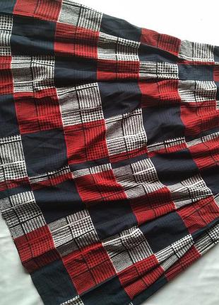 Спідниця юбка миді миди принт