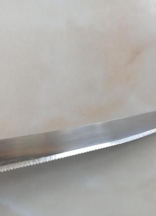 Набір ножів 2шт чорний білий різнокольоровий ножі гострі міні пилка для овочів4 фото