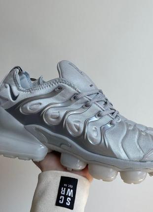 Мужские кроссовки nike air vapormax plus 'grey'#найк3 фото