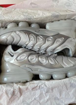 Мужские кроссовки nike air vapormax plus 'grey'#найк10 фото