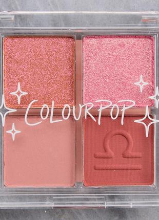 Палетка тіней colourpop peace love libra2 фото