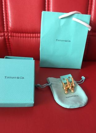 Сережки tiffany&co, повний фірмовий пакет