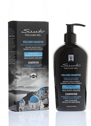 Органічний вулканічний шампунь крит santo volcano spa оригінал