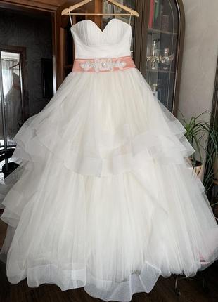 Шикарне весільне плаття з дорогого салону maxima1 фото