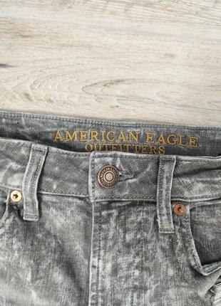 Джинсові шорти american eagle рвані шорти до колін4 фото