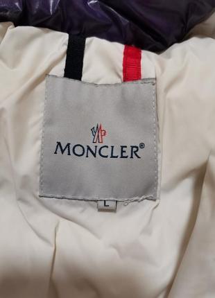 Moncler детский пуховик детская осенняя зимняя куртка курточка для девочки6 фото