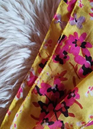 Шарф хомут восьмерка петля лёгкий тонкий объемный летний шарф4 фото
