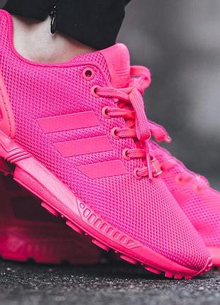 Adidas  кросівки zx flux adv verve w розові , оригінал!