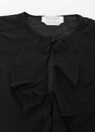 Легкая шелковая блуза max mara, italy3 фото