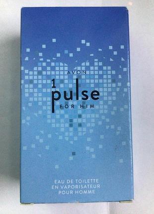 Чоловіча туалетна вода pulse avon1 фото