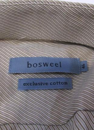 Сорочка bosweel, 46, cotton, якість, як нова!3 фото