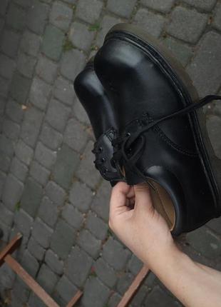 Чоловіче взуття чобітки туфлі туфли шкір-замінник екошкіра чорні класичні3 фото